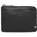 DEPECHE Lille pung i blødt og kraftigt skind Purse / Credit card holder 099 Black (Nero)
