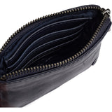 DEPECHE Lille pung i blødt og kraftigt skind Purse / Credit card holder 178 Navy