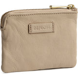 DEPECHE Lille pung i blødt skind Purse / Credit card holder 228 Soft Sand