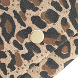 DEPECHE Pung/kreditkortholder i blødt læder Purse / Credit card holder 082 Leopard