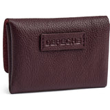 DEPECHE Pung/kreditkortholder i blødt læder Purse / Credit card holder 305 Ox Blood