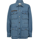 Depeche Clothing Lilly Denim Jakke Jackets 029 Blue