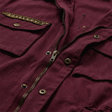 Depeche Clothing Lilly cargo jakke Jackets 279 Burgundy