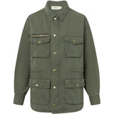 Depeche Clothing Lilly cargo jakke Jackets 054 Khaki (Visione)