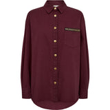Depeche Clothing Lilly skjorte Shirts 279 Burgundy