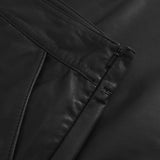 Depeche leather wear Lisa klassisk skindnederdel Skirts 099 Black (Nero)