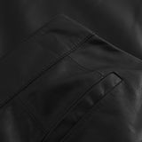 Depeche leather wear Lisa klassisk skindnederdel Skirts 099 Black (Nero)