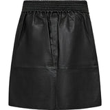Depeche leather wear Lorina nederdel Skirts 099 Black (Nero)