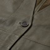Depeche leather wear Lucindia skind vest Vest 054 Khaki