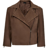Depeche leather wear Margo Ruskindsjakke Jacket 338 Walnut Brown