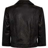 Depeche leather wear Margo skindjakke Jacket 099 Black