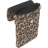 DEPECHE Mobiltaske i blødt læder Mobilebag 082 Leopard