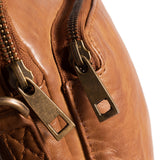 DEPECHE Mobiltaske i lækker skindkvalitet Mobilebag 014 Cognac