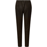 Depeche leather wear Moderne Carrie RW skindbuks med loose fitting Pants 175 Charcoal