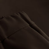 Depeche leather wear Moderne Carrie RW skindbuks med loose fitting Pants 175 Charcoal