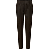 Depeche leather wear Moderne Carrie RW skindbuks med loose fitting Pants 175 Charcoal