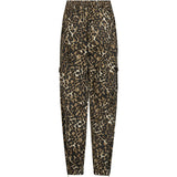Depeche Clothing Moni Cargo Bukser Pants 261 Leopard Printed