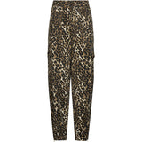 Depeche Clothing Moni Cargo Bukser Pants 261 Leopard Printed