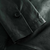 Depeche leather wear Must-have Maya læderblazer jakke i blød kvalitet Blazer 102 Bottle Green