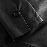 Depeche leather wear Must-have Maya læderblazer jakke i blød kvalitet Blazer 099 Black (Nero)