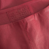 Depeche leather wear Musthave Aya HW skindleggings i blød og strækkvalitet Pants 243 Racing Red