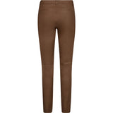 Depeche leather wear Musthave RW Caroline chino læderbuks i strækkvalitet Pants 199 Nougat