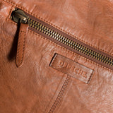 DEPECHE Musthave shopper skindtaske Shopper 014 Cognac