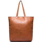 DEPECHE Musthave shopper skindtaske Shopper 014 Cognac