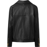 Depeche leather wear Nana cool biker skindjakke i en blød kvalitet Jackets 099 Black (Nero)
