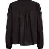 Depeche Clothing Nancy bluse Blouse 099 Black (Nero)