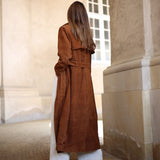 Depeche leather wear Naomi ruskind trenchcoat Jackets 014 Cognac