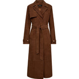 Depeche leather wear Naomi ruskind trenchcoat Jackets 014 Cognac