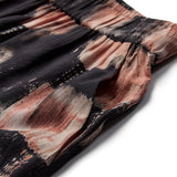 Depeche Clothing Nolia Loose Pants Pants 293 Rose Black Print