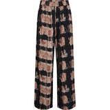 Depeche Clothing Nolia Loose Pants Pants 293 Rose Black Print
