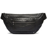 DEPECHE Rummelig bumbag i kvalitetsskind Bumbag 099 Black (Nero)