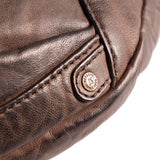 DEPECHE Oversize læder bumbag i blød og lækker kvalitet Bumbag 068 Winter brown