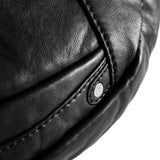 DEPECHE Oversize læder bumbag i blød og lækker kvalitet Bumbag 099 Black (Nero)
