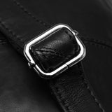 DEPECHE Oversize læder bumbag i blød og lækker kvalitet Bumbag 099 Black (Nero)