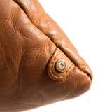 DEPECHE Oversize shopper taske i vintage look Shopper 014 Cognac