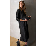 Depeche leather wear Penny skindkjole med nitter Dresses 099 Black (Nero)