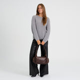 DEPECHE Powerfield Skuldertaske Shoulderbag / Handbag 068 Winter brown