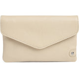 DEPECHE Pung/bæltetaske i blødt læder og tidløst design Purse / Credit card holder 202 Vanilla