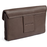 DEPECHE Pung/bæltetaske i blødt læder og tidløst design Purse / Credit card holder 250 Dark Taupe