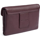 DEPECHE Pung/bæltetaske i blødt læder og tidløst design Purse / Credit card holder 305 Ox Blood