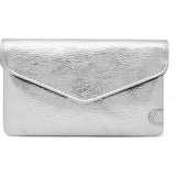DEPECHE Pung/bæltetaske i blødt læder og tidløst design Purse / Credit card holder 098 Silver