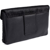 DEPECHE Pung/ kreditkortholder i hair-on kvalitet Purse / Credit card holder 095 Jet Black