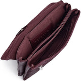 DEPECHE Pung/ kreditkortholder i hair-on kvalitet Purse / Credit card holder 305 Ox Blood