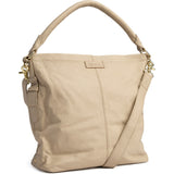 DEPECHE Rummelig skuldertaske i flot skindkvalitet Shoulderbag / Handbag 228 Soft Sand