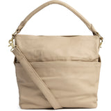 DEPECHE Rummelig skuldertaske i flot skindkvalitet Shoulderbag / Handbag 228 Soft Sand