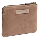 DEPECHE Ruskind kreditkortholder med gulddetaljer Purse / Credit card holder 224 Taupe